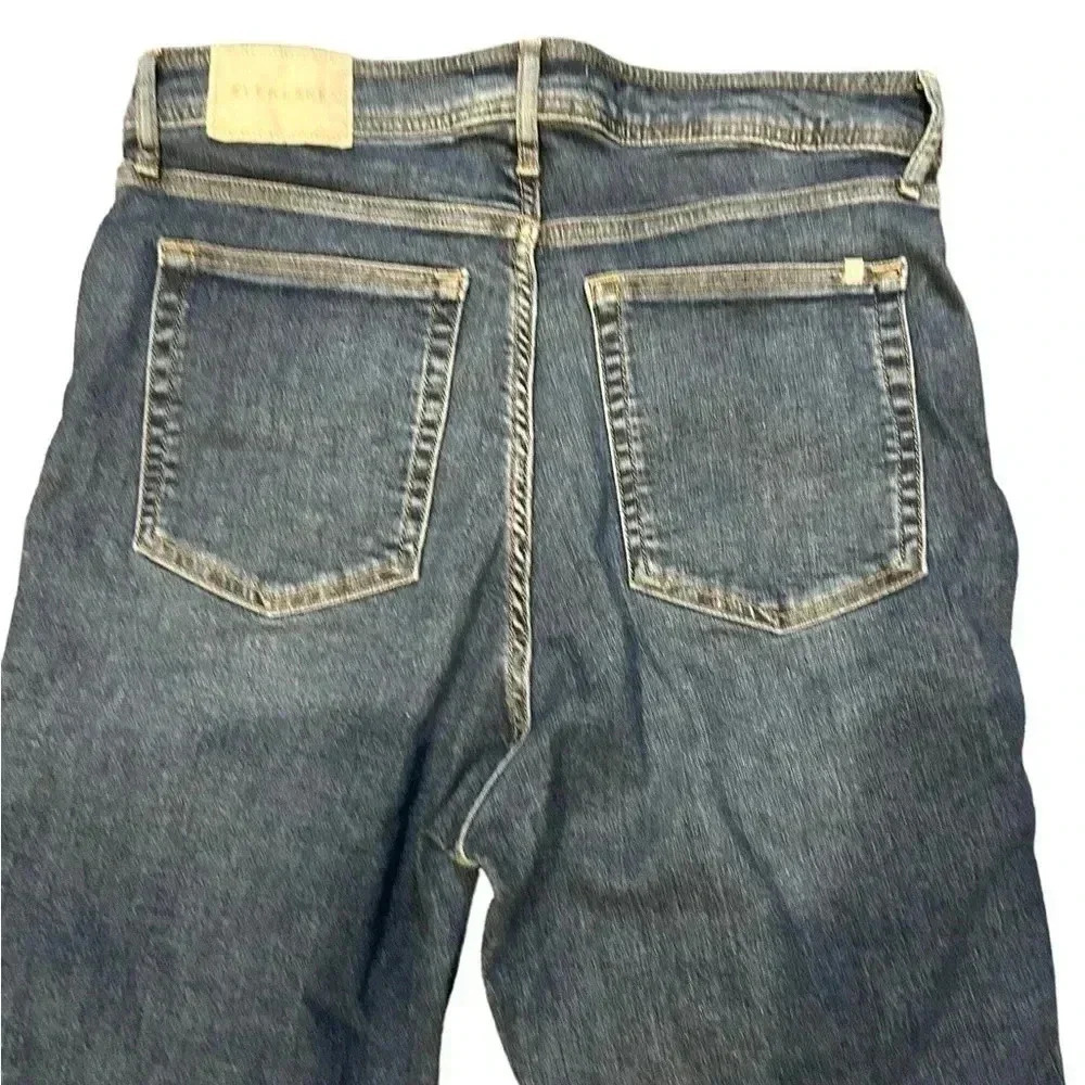 Everlane Womens The High Rise Skinny Jeans 30 Medium Wash Blue Cotton - Picture 3 of 8